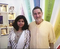 Sakhashree Neetaji with Master Charles of Synchronicity Foundation, USA.