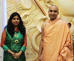 Om Swami Guru visits to Rudraksha Ratna.