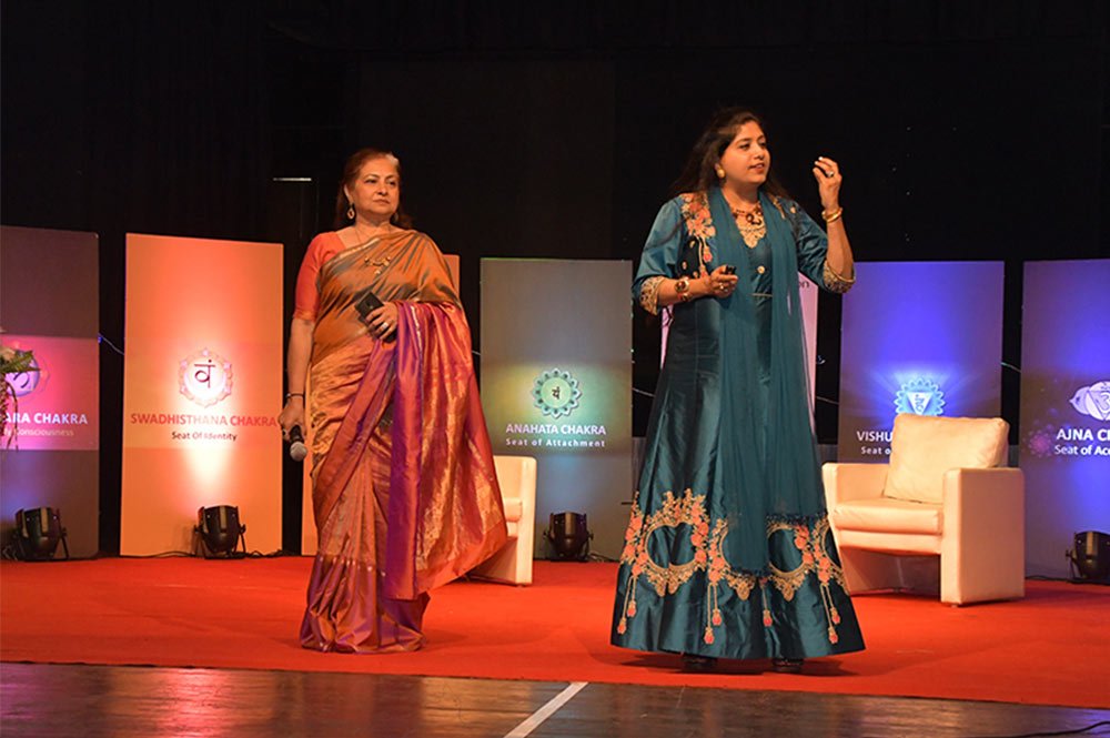 Smita Jayakar with Sakhashree.
